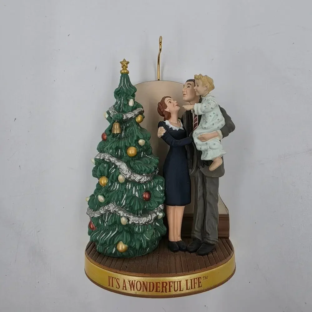 VTG 1996 HALLMARK It's a Wonderful Life Christmas Ornament Anniversary 50 Years
